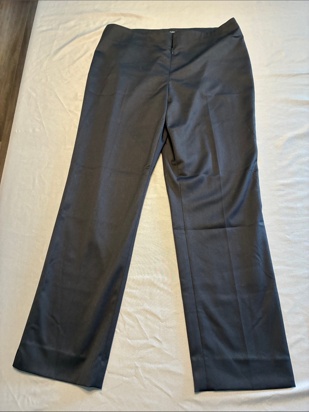 Peace of Cloth Black High-Rise Wide-Leg Pants
